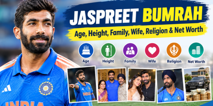 Jaspreet Bumrah: Age, Height, Family, Wife, Religion & Net Worth
